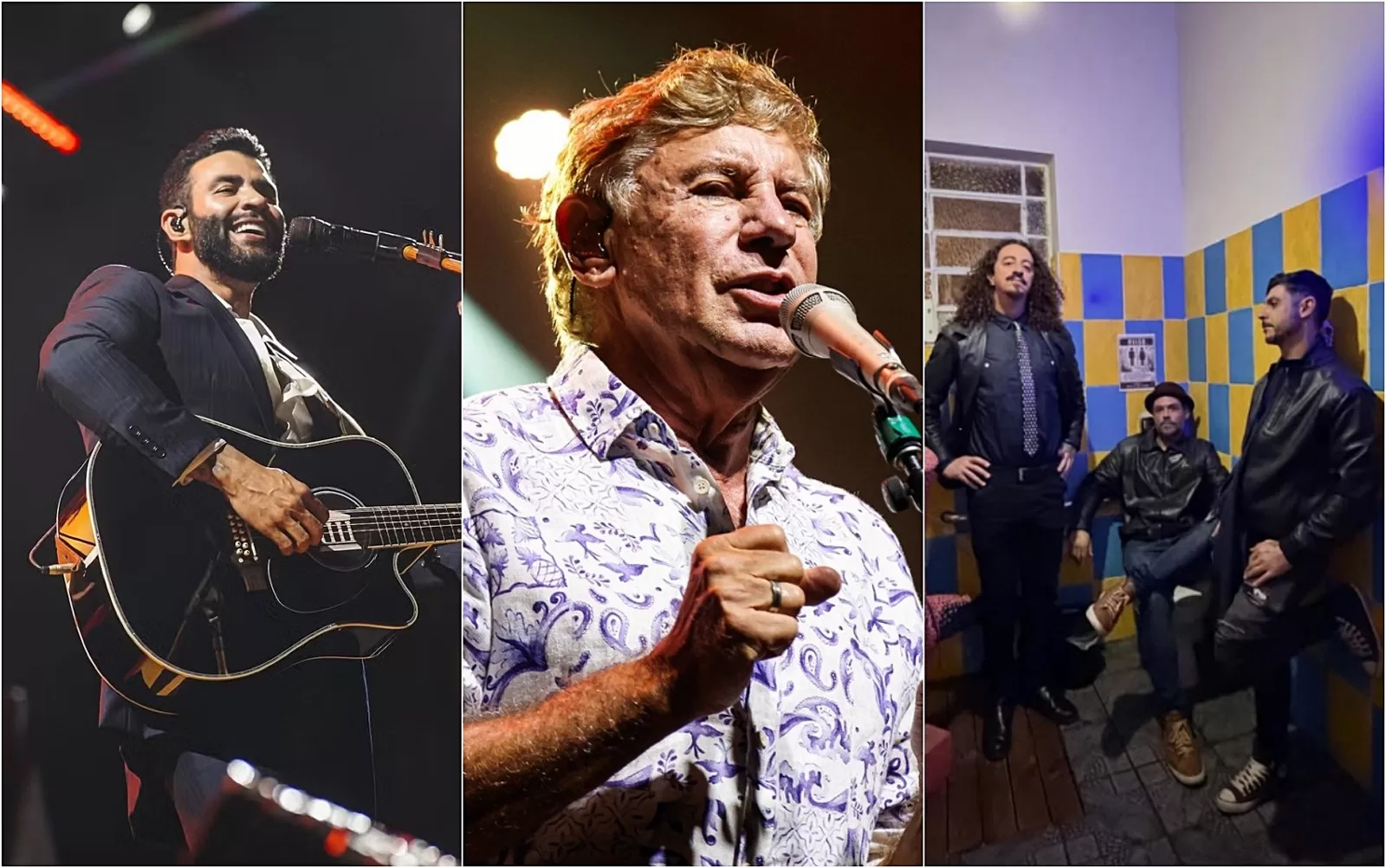 Gusttavo Lima, Flávio Venturini e tributos ao rock movimentam o fim de semana no Sul de Minas