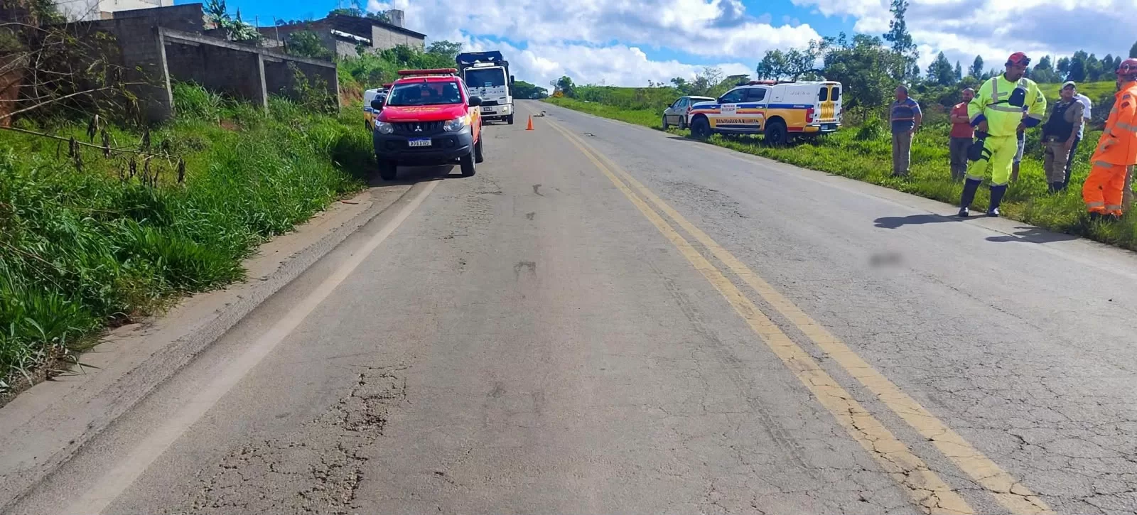 Pedestre morre após ser atropelado na MGC-369, em Alfenas