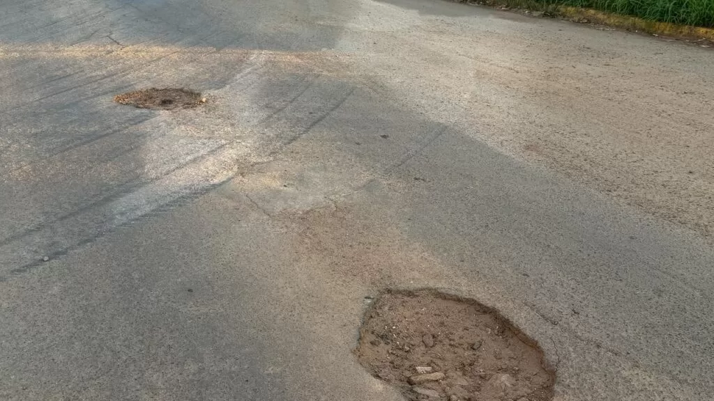 Distrito Industrial de Alfenas enfrenta buracos, mato alto e falta de segurança