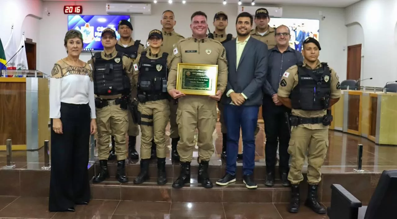 Sargento Alisson Tomé recebe Título de Cidadão Honorário de Alfenas