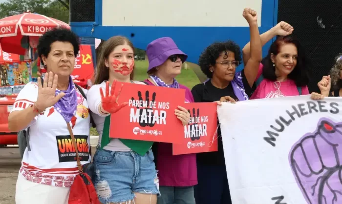 Protestos pelo Dia Internacional da Mulher destacam combate à violência de gênero em várias cidades do Brasil
