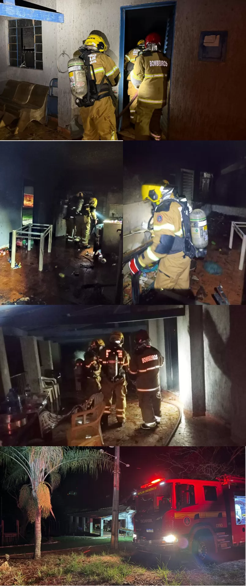 Incêndio em residência rural de Alfenas pode ter sido causado por vazamento de gás