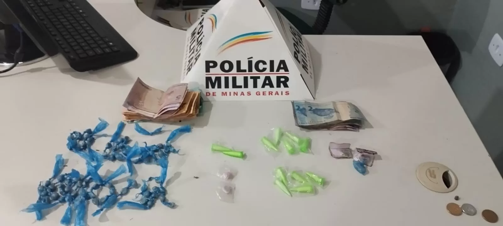 Menores são apreendidos por tráfico de drogas em Serrania