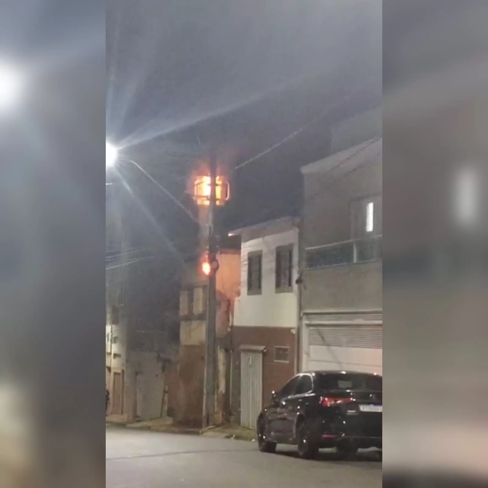 Transformador em Alfenas Pegou Fogo e Causou Alerta na Comunidade da Chapada