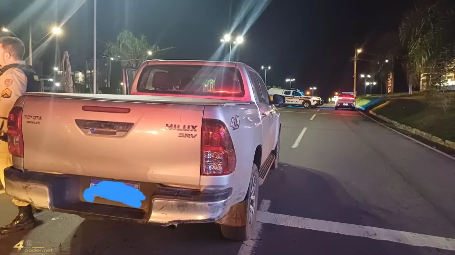 Polícia Militar recupera Hilux furtada e prende suspeito em Alfenas