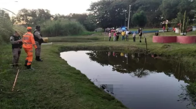 Corpo de vítima é encontrado em açude no Residencial Oliveira, em Alfenas