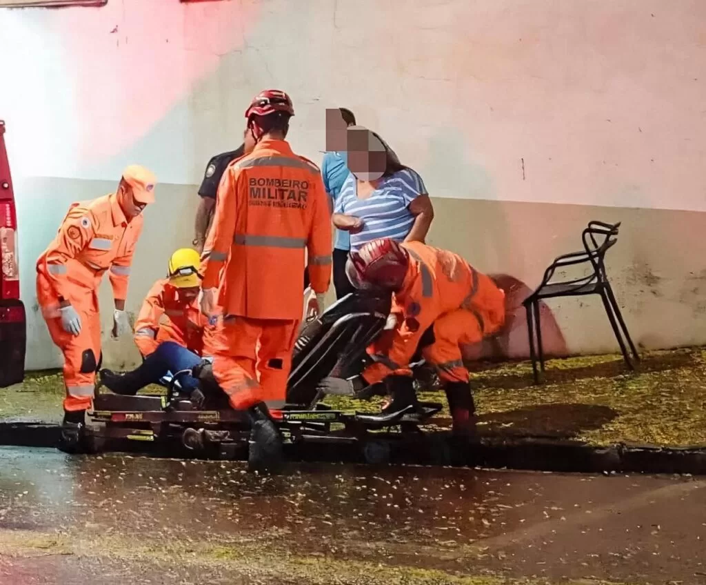 Três acidentes com motociclistas mobilizam equipes de emergência em Alfenas