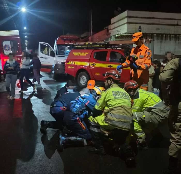 Três acidentes com motociclistas mobilizam equipes de emergência em Alfenas