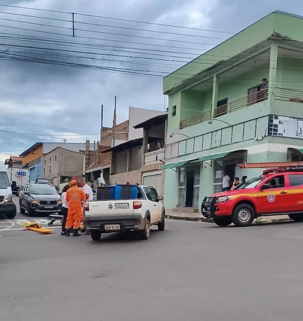 Três acidentes com motociclistas mobilizam equipes de emergência em Alfenas