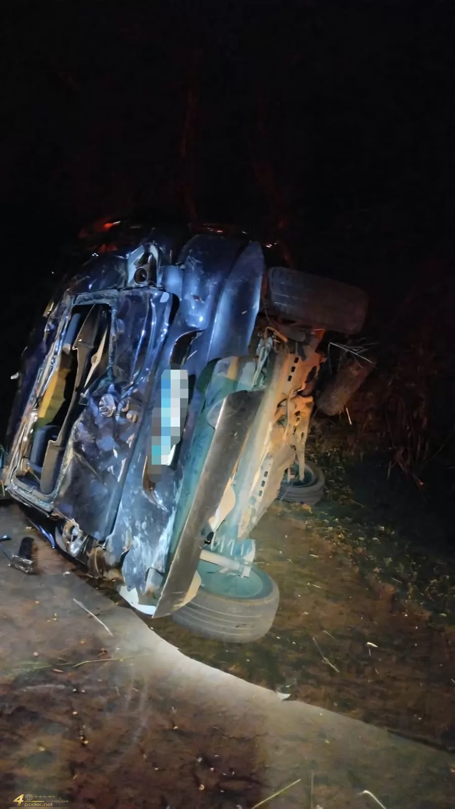 Acidente na MG-179 em Alfenas resulta em uma morte e feridos graves