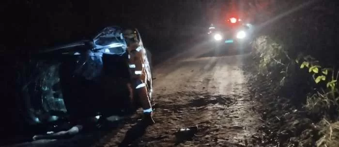 Acidente na MG-179 em Alfenas resulta em uma morte e feridos graves