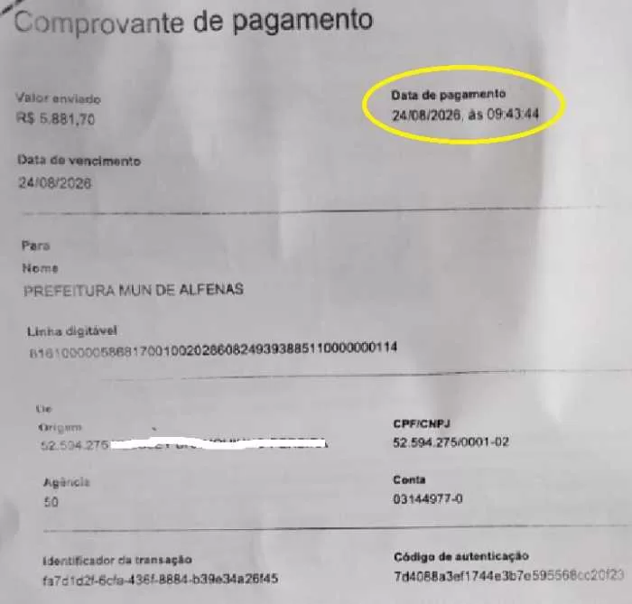 Dúvidas sobre fiscalização e pagamento no 2º Festival de Inverno de Alfenas