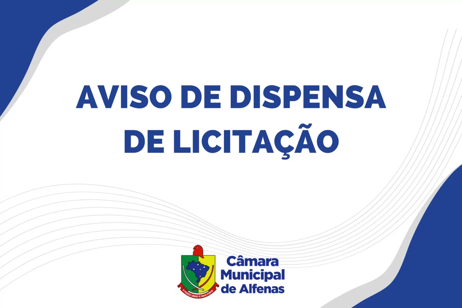 Câmara de Alfenas recebe propostas para higienização de dois sofás