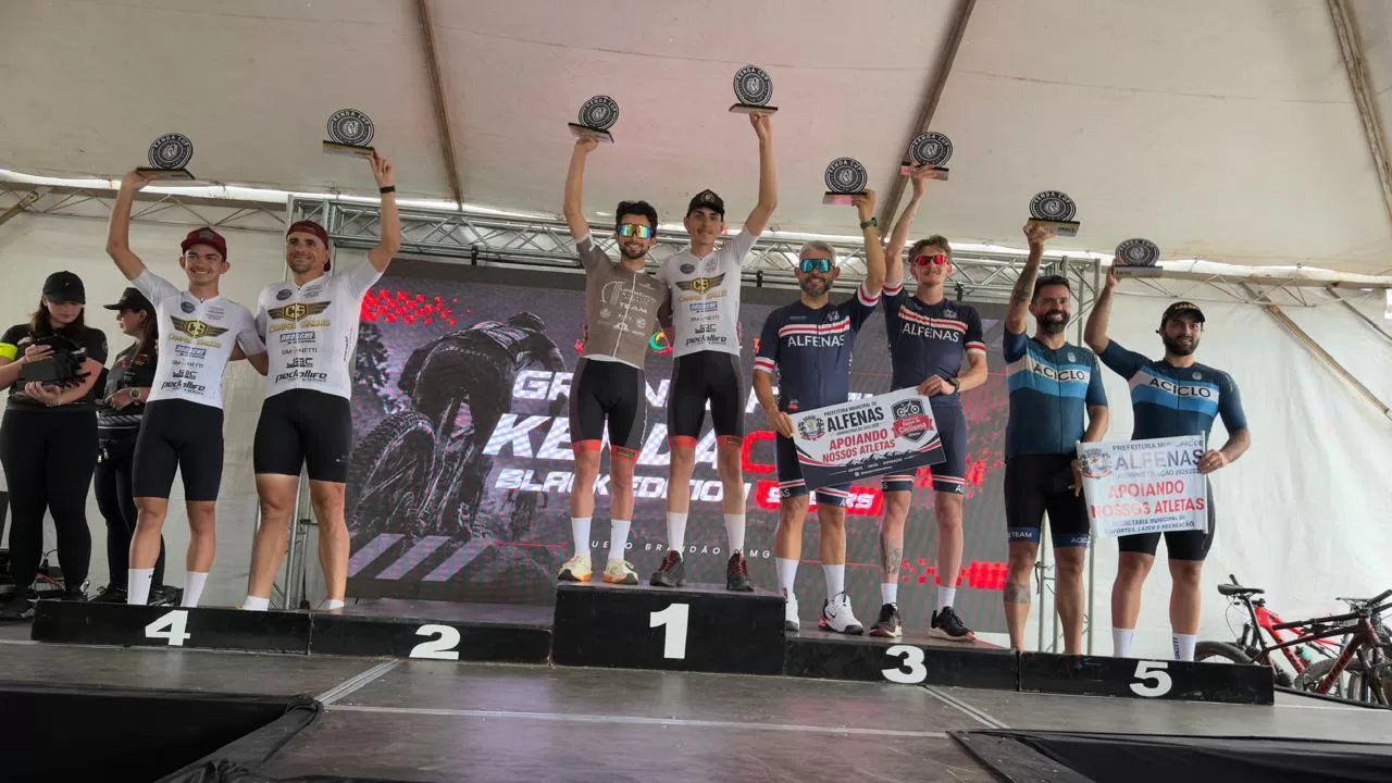 Ciclismo Alfenas conquista títulos e pódios na final do Kenda Cup