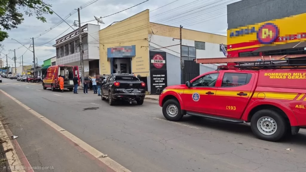 Dois acidentes deixam feridos em bairros de Alfenas