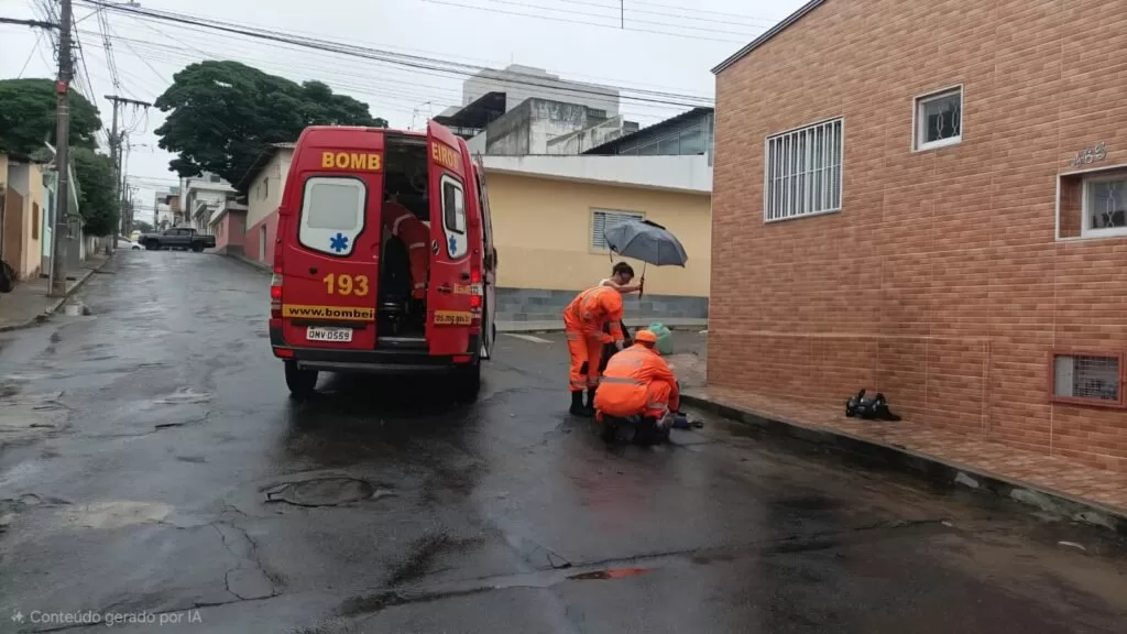 Dois acidentes deixam feridos em bairros de Alfenas