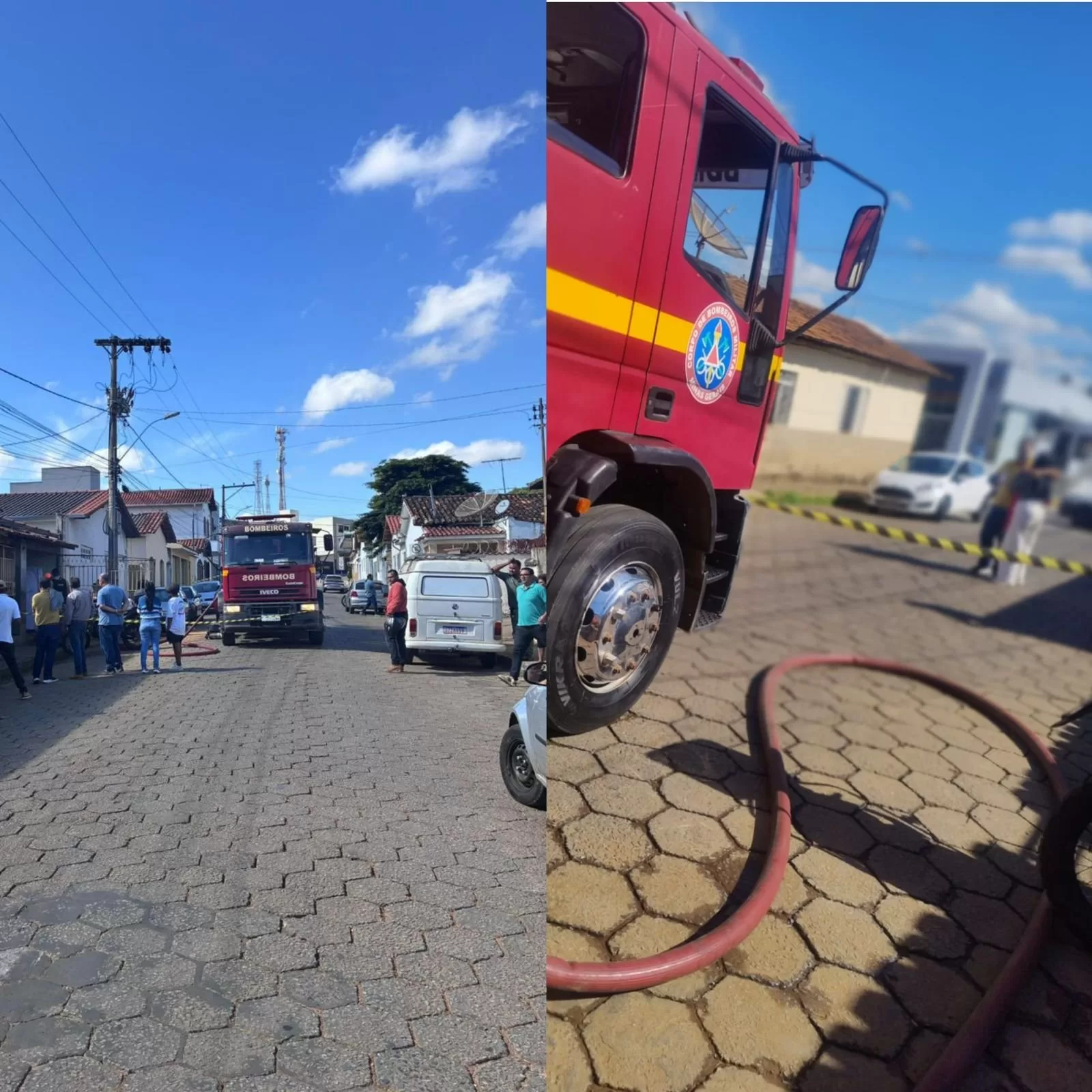 Incêndio em casa deixa uma pessoa morta no Centro de Boa Esperança, MG