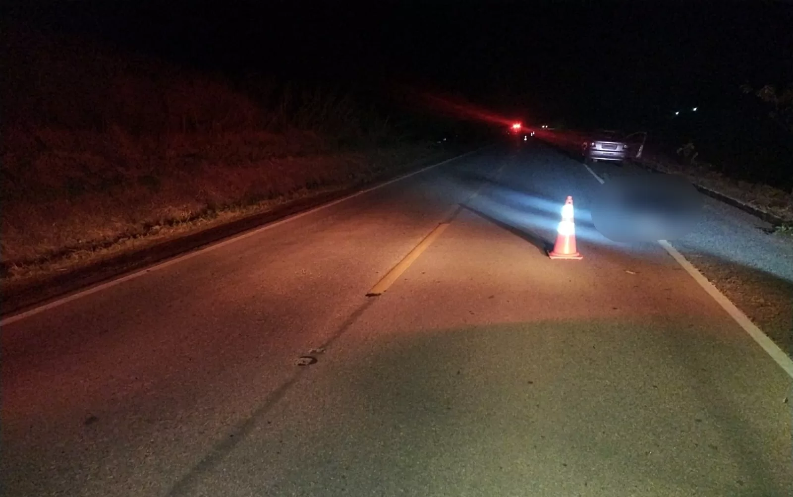 Homem morre atropelado por motocicleta na MGC-267, em Machado
