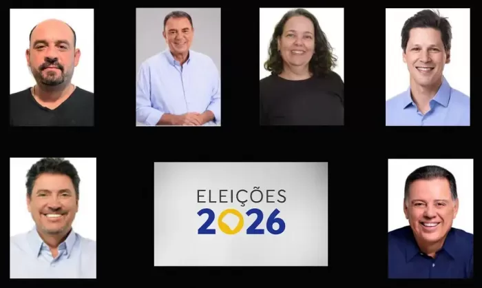 Eleições 2026: seis candidatos disputam o governo de Goiás