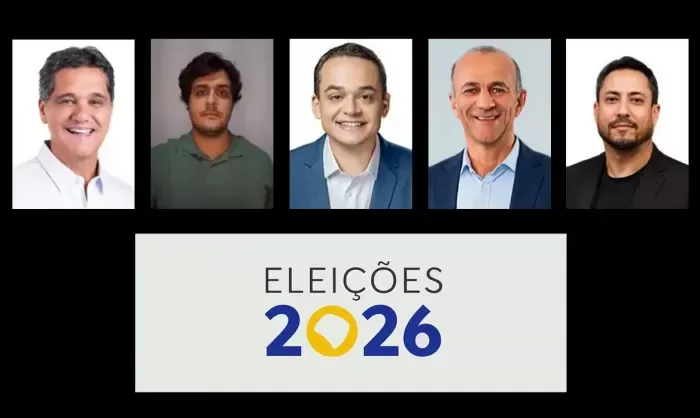 Cinco candidatos disputam o governo do Espírito Santo nas eleições de 2026