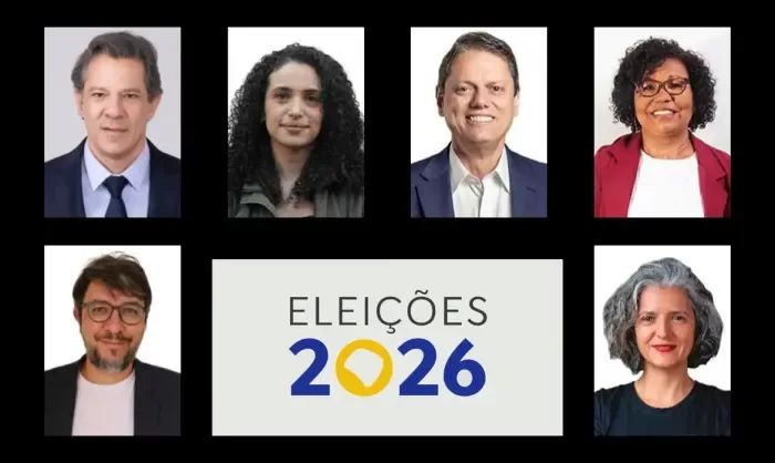 Seis candidatos disputam o governo de São Paulo nas eleições de 2026