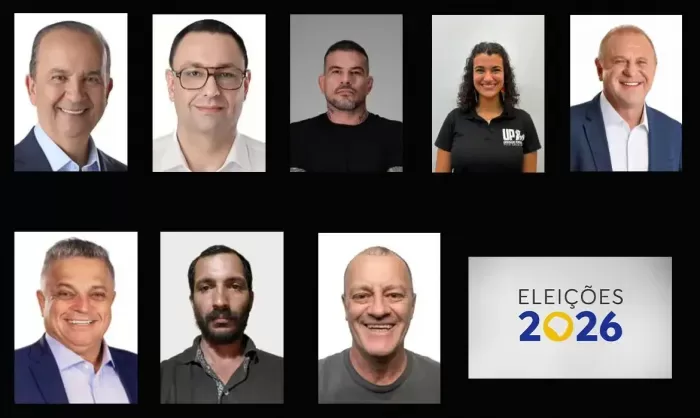 Eleições 2026: oito candidatos disputam o governo de Santa Catarina