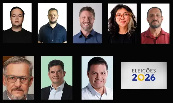 Oito candidatos disputam o governo do Paraná nas eleições de 2026