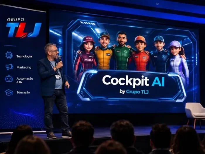 Grupo TLJ lança Cockpit AI com sete agentes para operar em CRMs